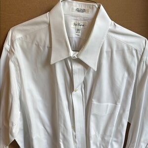 Paul Fredrick Men's White Shirt